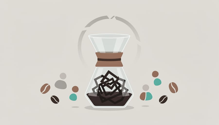 Broken metal chain link representing damaged trust and broken connections